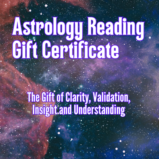 Grand Trine Astrology Gift Certificate