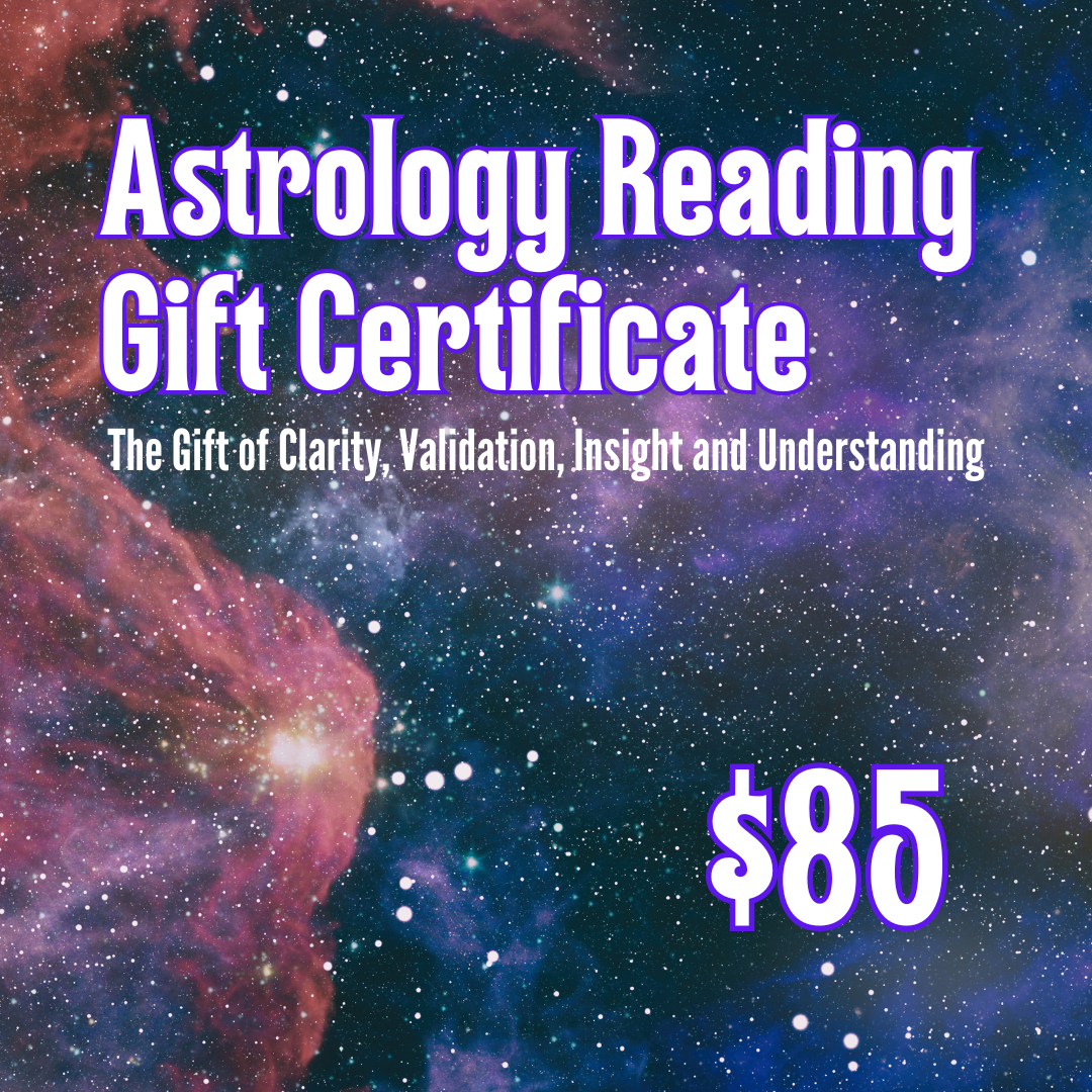 Grand Trine Astrology Gift Certificate